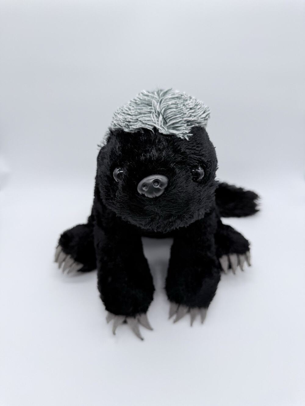 Wild Republic Cuddlekins Honey Badger Stuffed Plush Black Ratel 9" 2016